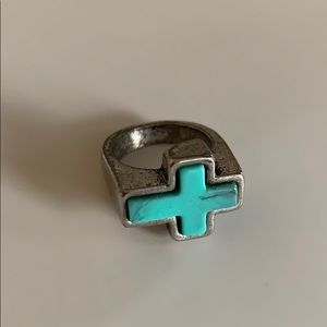 ** SOLD ** NASTY GAL Cross Ring